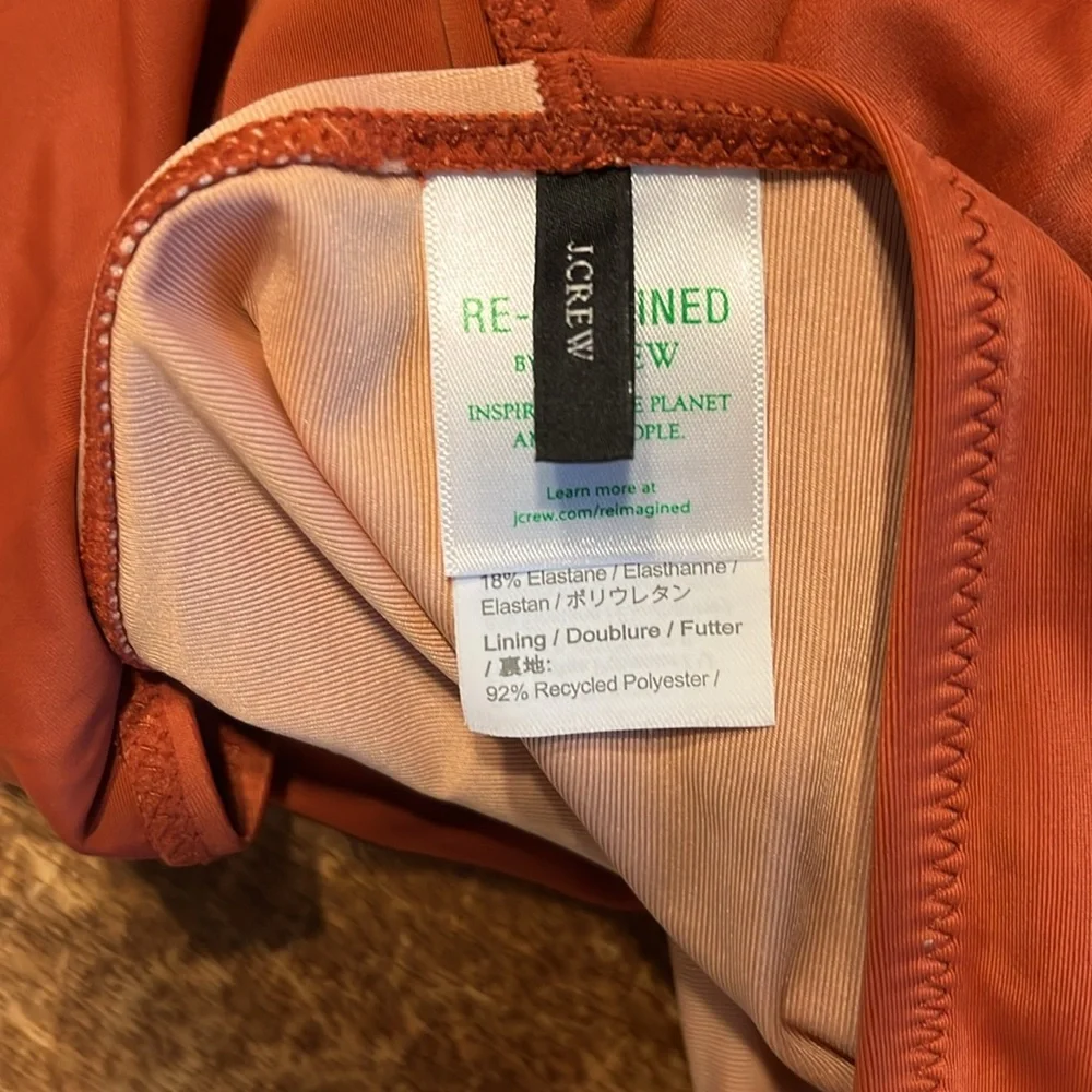 J. Crew Ruched One-Shoulder One-Piece - Picture 6 of 8